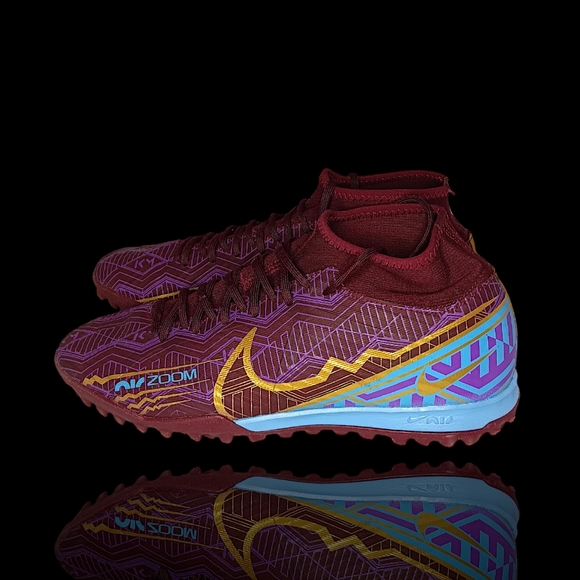 Nike Kylian Mbappe x Mercurial Superfly 9 GS Club FG MG Cleats Sz 8 - Picture 7 of 15